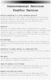 Thumbnail Controversial Petition Traffic Tactics Thumbnail Controversial Petition Traffic Tactics