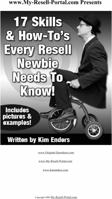 Product picture 17 skills to resell