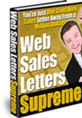 Product picture Web sales letters supreme