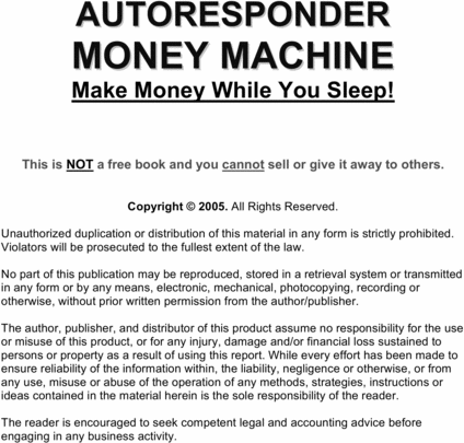 Product picture Autoresponders